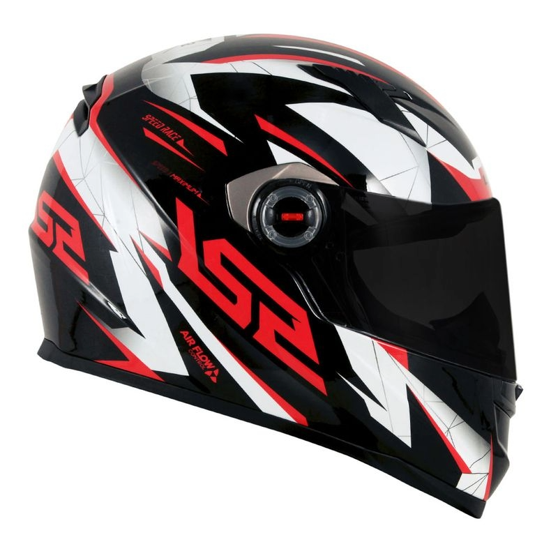 Capacete LS2 FF358 Speed Race Vermelho